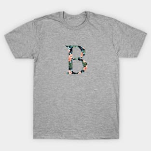 Beta Floral Greek Letter T-Shirt